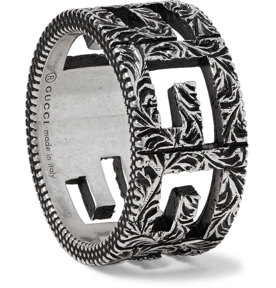 Gucci rings luxury designer piece front view