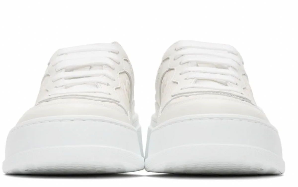Gucci sneakers lifestyle shot premium designer piece