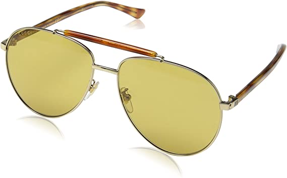 Gucci Sunglasses? Gucci Aviator Sunglasses Gg0014s Luxury Designer UV Sunglasses