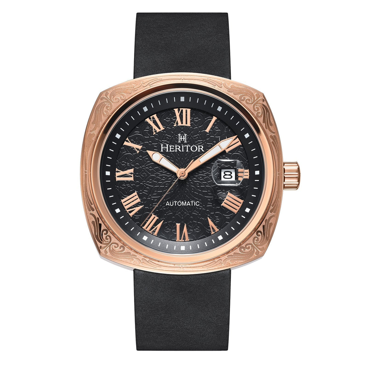 Lifestyle view of Heritor Automatic Davenport unisex watch