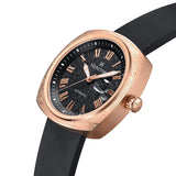 Front view of Heritor Automatic Davenport unisex watch