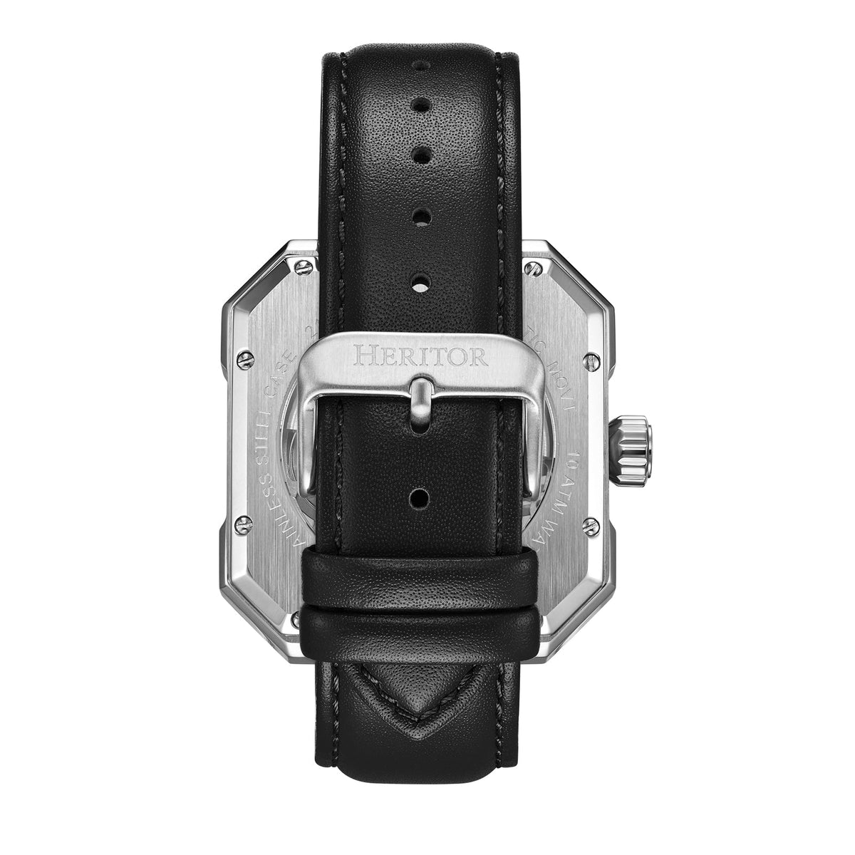 Full view of Heritor Automatic Campbell unisex watch