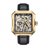 Close-up detail view of Heritor Automatic Campbell unisex watch