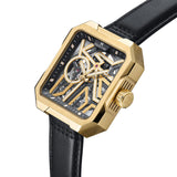 Angled view of Heritor Automatic Campbell unisex watch