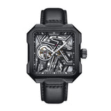 Angled view of Heritor Automatic Campbell unisex watch