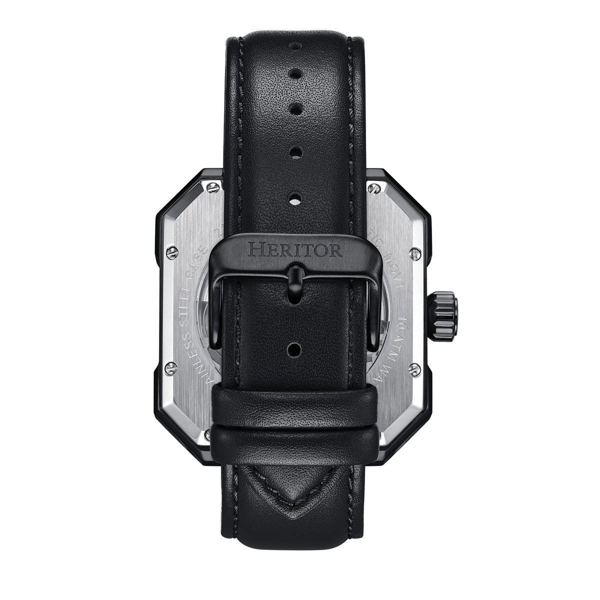 Full view of Heritor Automatic Campbell unisex watch