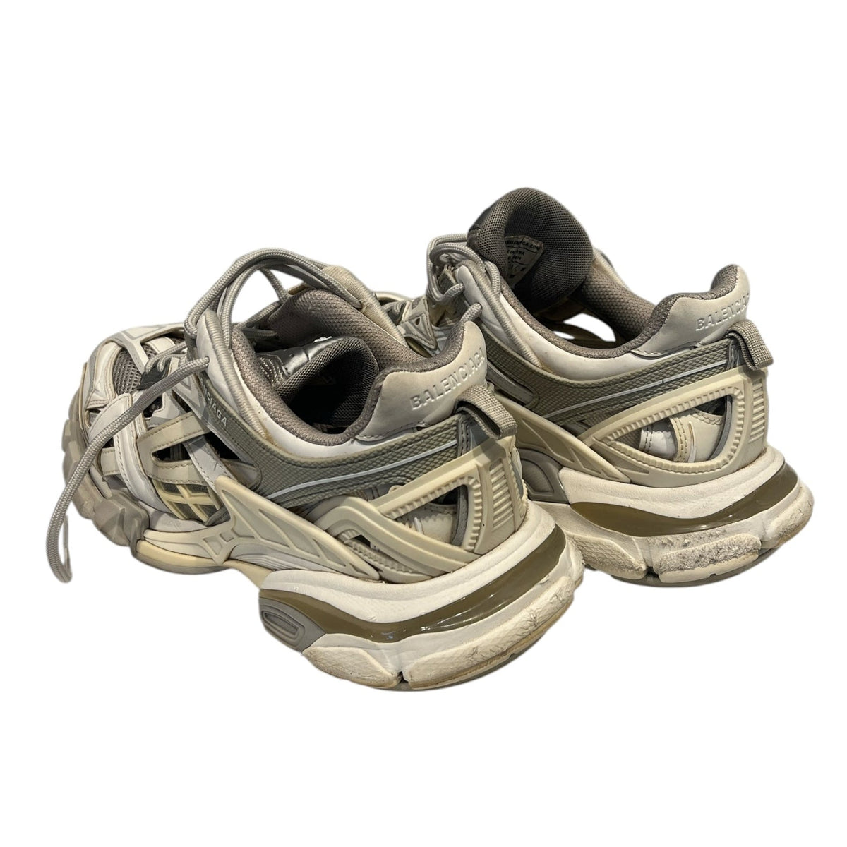 Balenciaga/Low-Sneakers/US 7/Leather/WHT/TRACK.2 (WH — Luxury Designer Sneakers