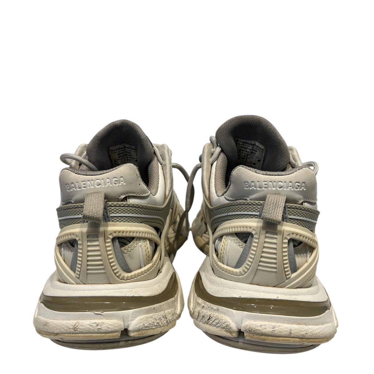Balenciaga/Low-Sneakers/US 7/Leather/WHT/TRACK.2 (WH — Luxury Designer Sneakers