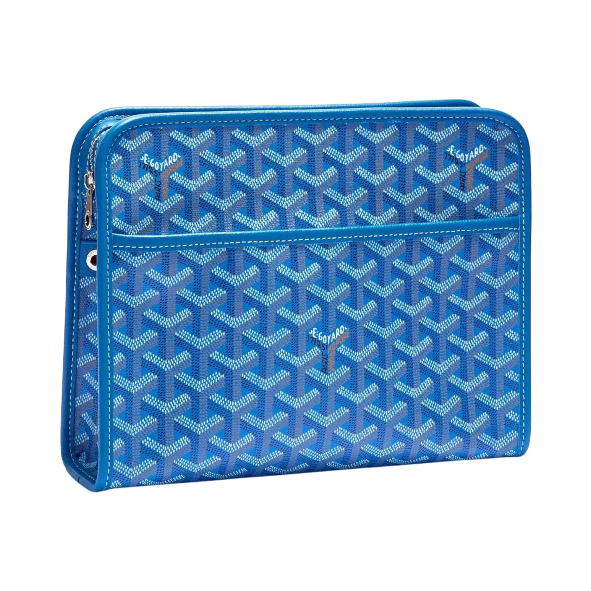 Goyard Jouvence Toiletry Bag MM Sky Blue