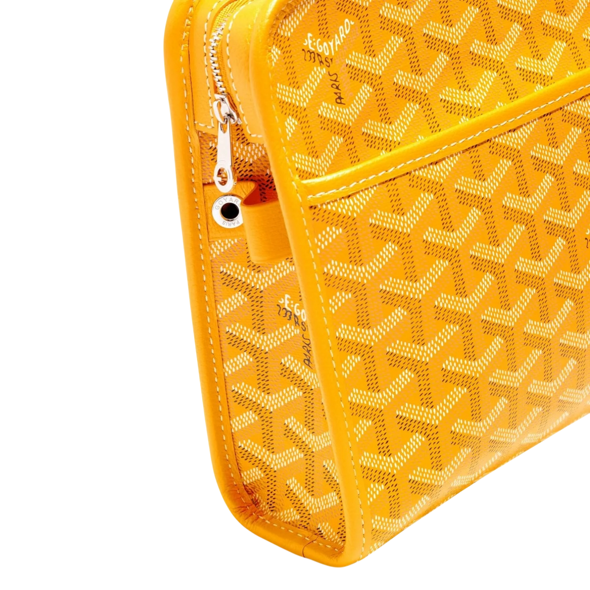 Goyard Jouvence Toiletry Bag MM Yellow