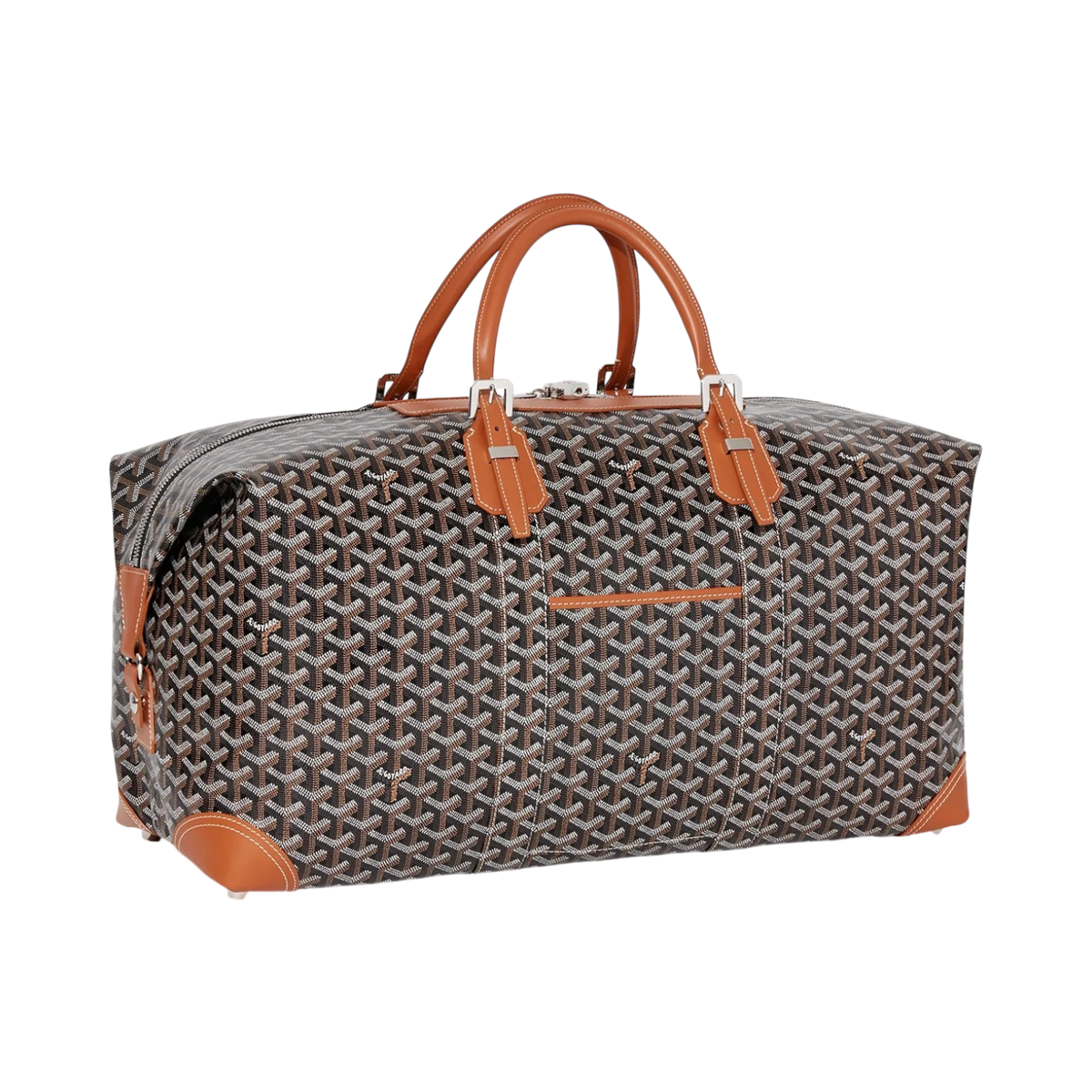 Goyard Bowling 55 Duffle Bag Natural