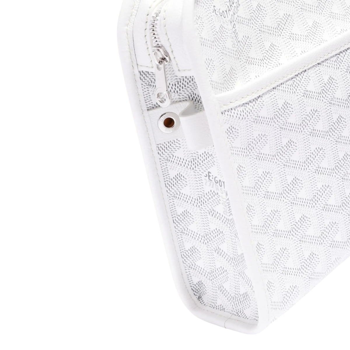 Goyard Jouvence Toiletry Bag MM White