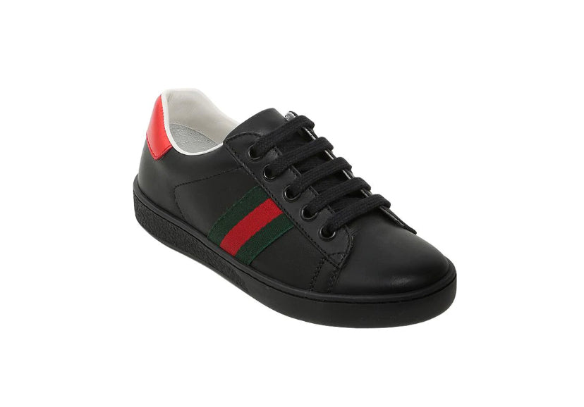 Gucci premium sneakers detail and craftsmanship close-up