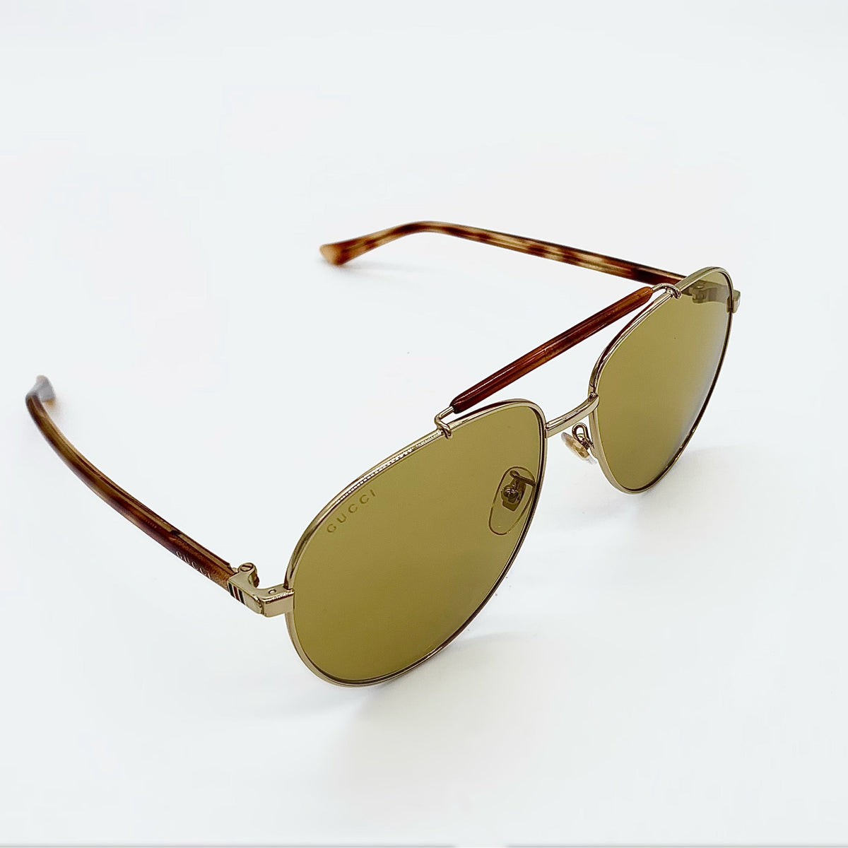 Gucci Sunglasses? Gucci Aviator Sunglasses Gg0014s Luxury Designer UV Sunglasses