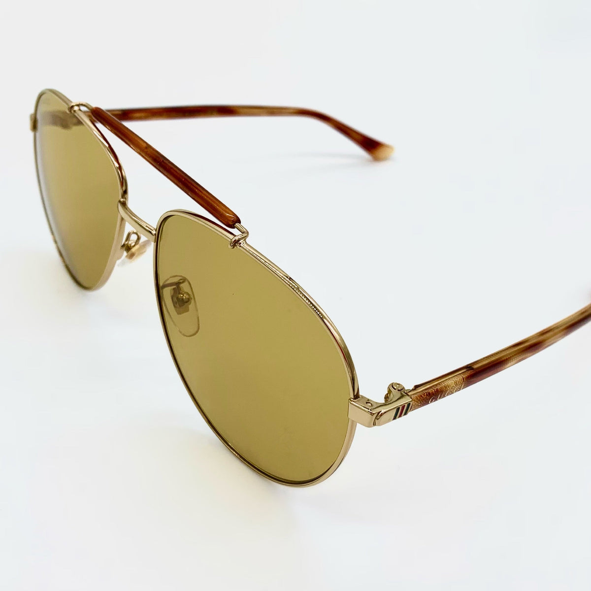 Gucci Sunglasses? Gucci Aviator Sunglasses Gg0014s Luxury Designer UV Sunglasses