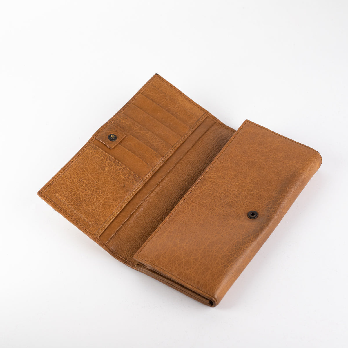 Balenciaga City Long Wallet Dark Beige | Luxury Leather Wallet