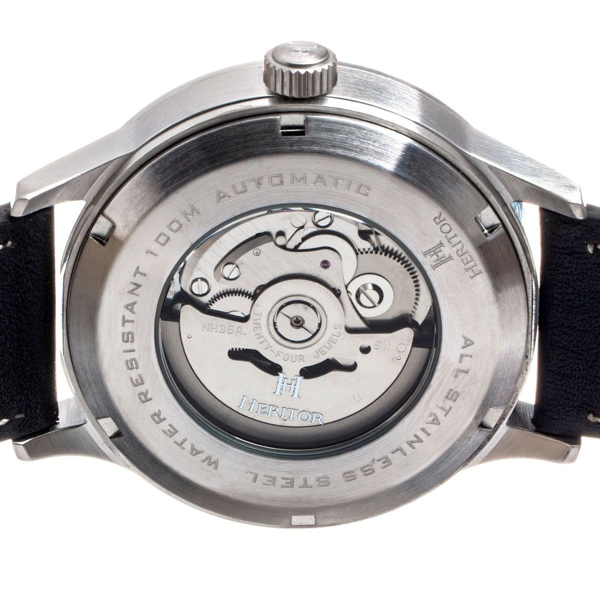 Lifestyle view of Heritor Automatic Bradford unisex watch
