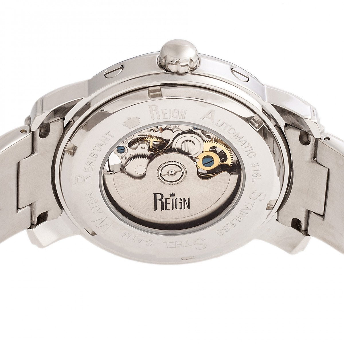 Front view of Reign Kahn Automatic men's watch