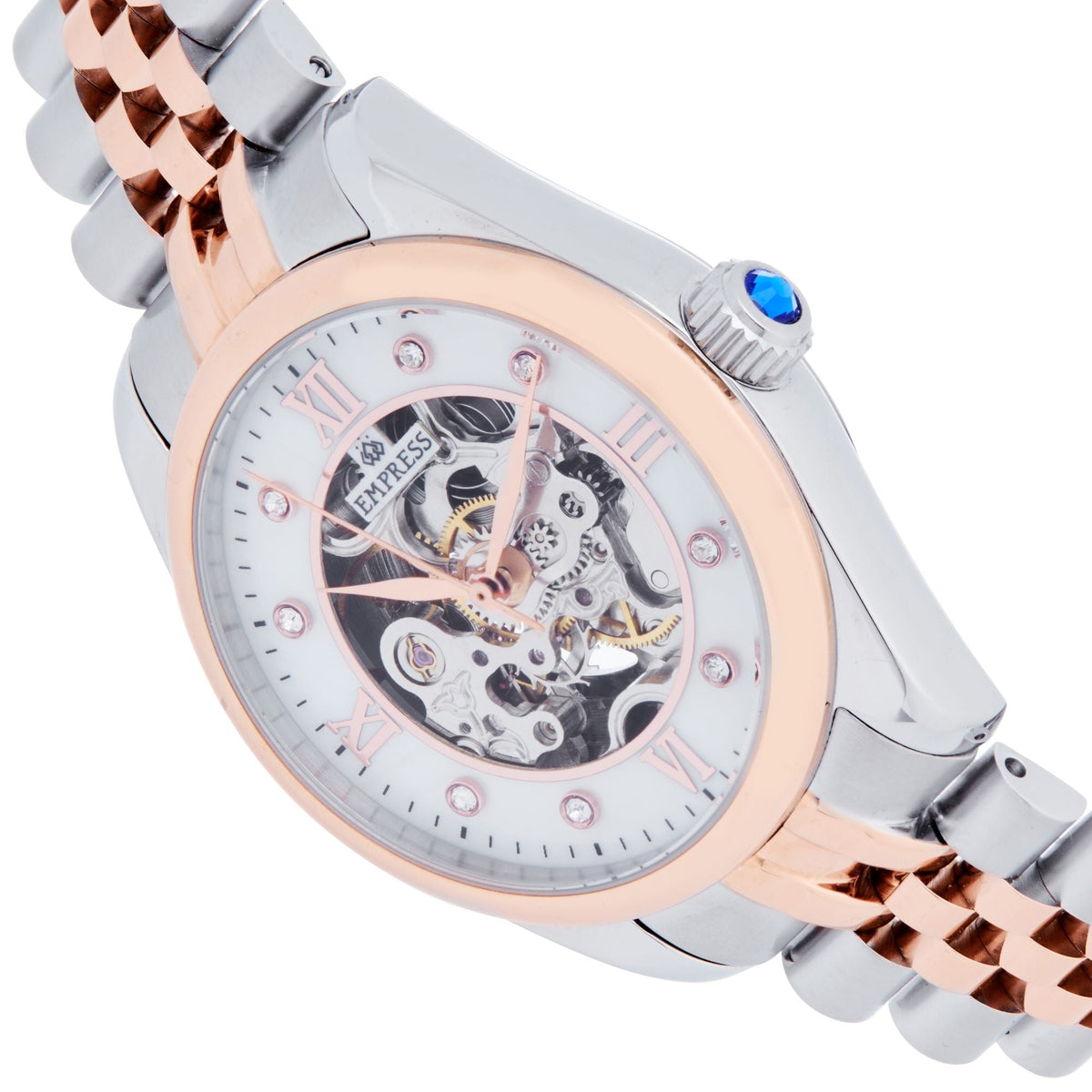 Angled view of Empress unisex bracelet