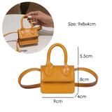 Front view of Bellvora Women's Mini Handbag premium bag