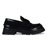 Alexander McQueen slides luxury designer piece front view