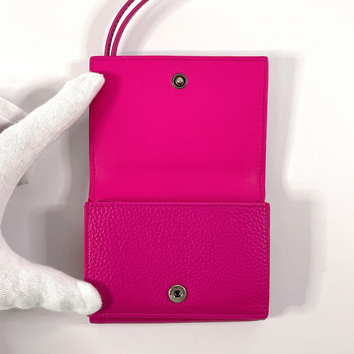 Authentic Balenciaga wallet Pink luxury fashion accessory