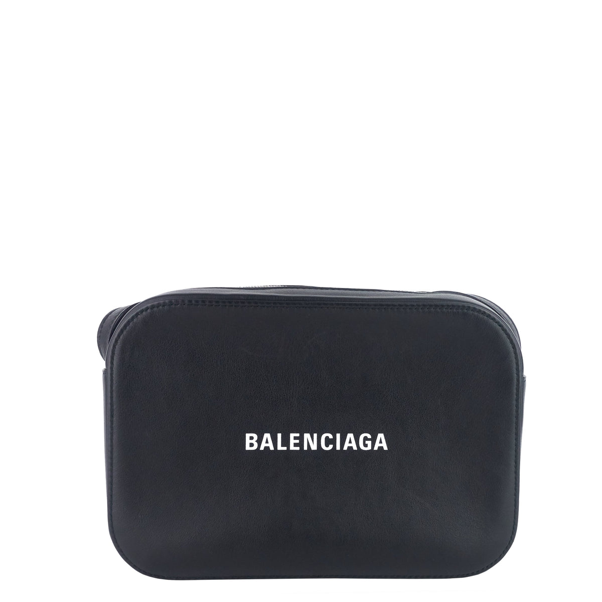 Balenciaga Medium Calfskin Leather Camera Bag | Designer Luxury Handbag