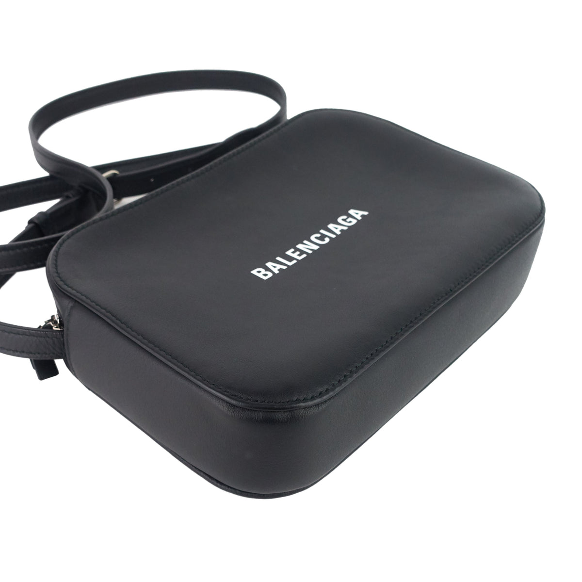 Balenciaga Medium Calfskin Leather Camera Bag | Designer Luxury Handbag