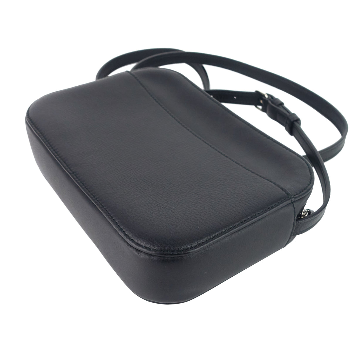 Balenciaga Medium Calfskin Leather Camera Bag | Designer Luxury Handbag