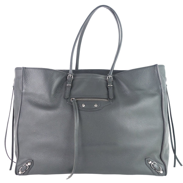 Balenciaga Papier A4 Medium Classic Stud Agneau Leather Bag | Designer Luxury Handbag