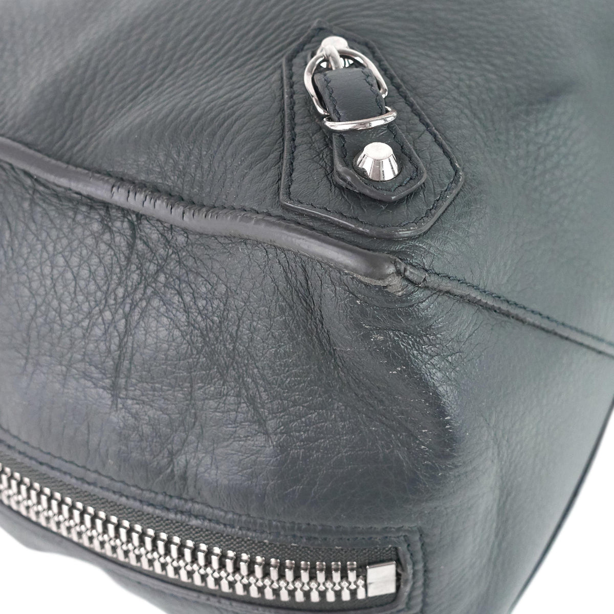 Balenciaga Papier A4 Medium Classic Stud Agneau Leather Bag | Designer Luxury Handbag
