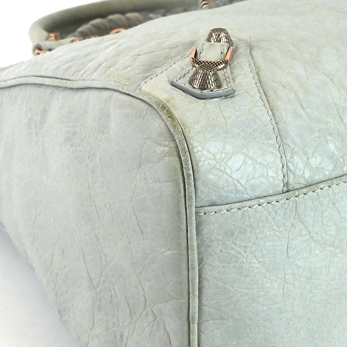 Balenciaga Velo Giant Studs Leather Handbag | Designer Luxury Handbag