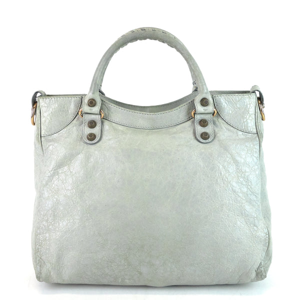 Balenciaga Velo Giant Studs Leather Handbag | Designer Luxury Handbag