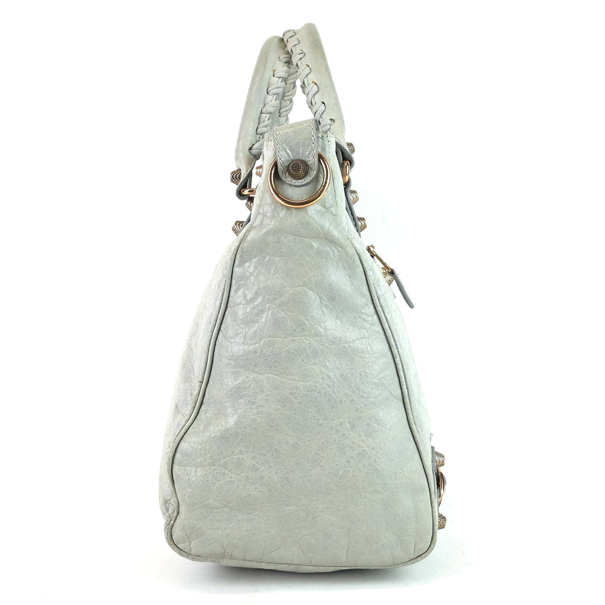 Balenciaga Velo Giant Studs Leather Handbag | Designer Luxury Handbag