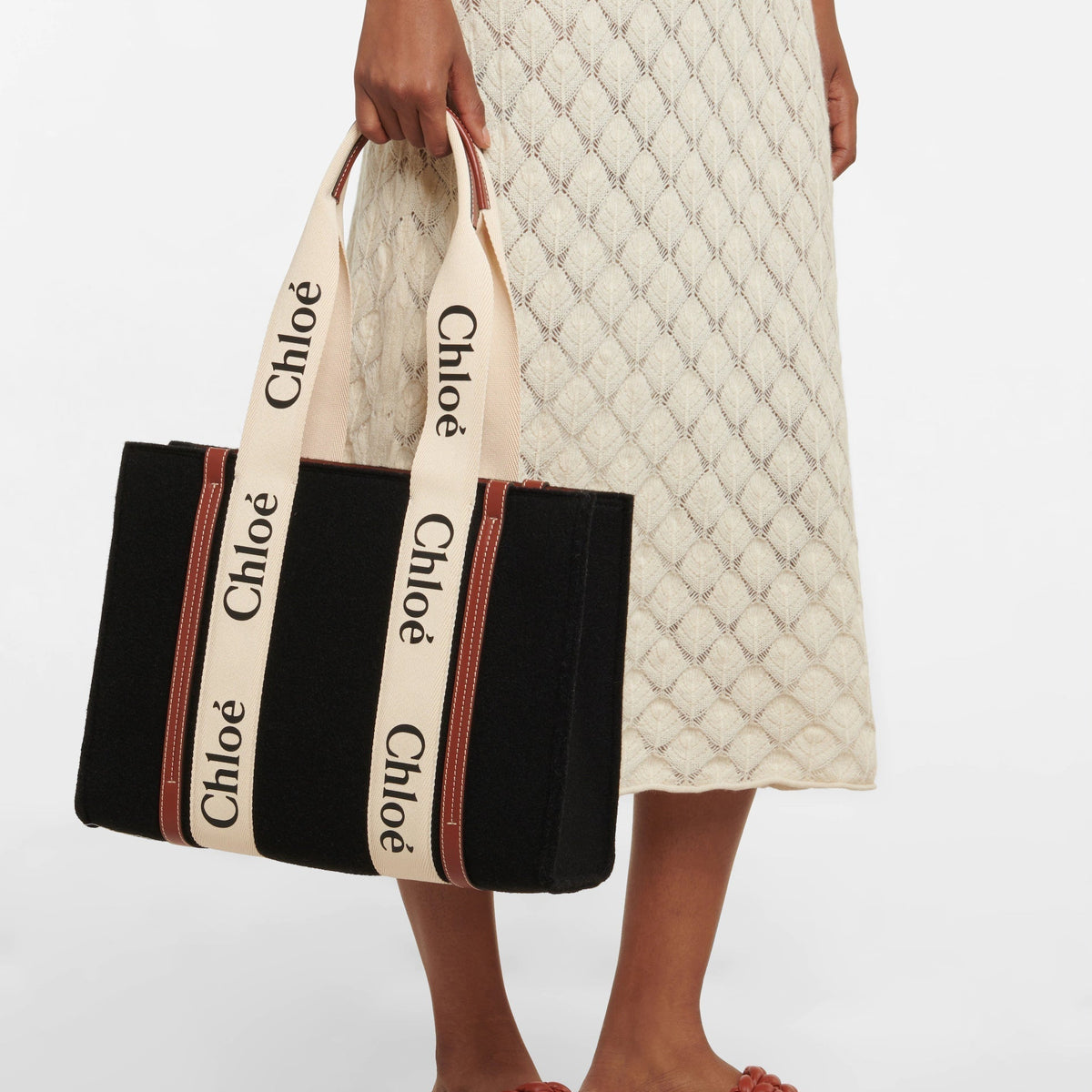 Fendi Bags? Fendi Chloé Woody Tote Bag Luxury Designer Leather Handbag