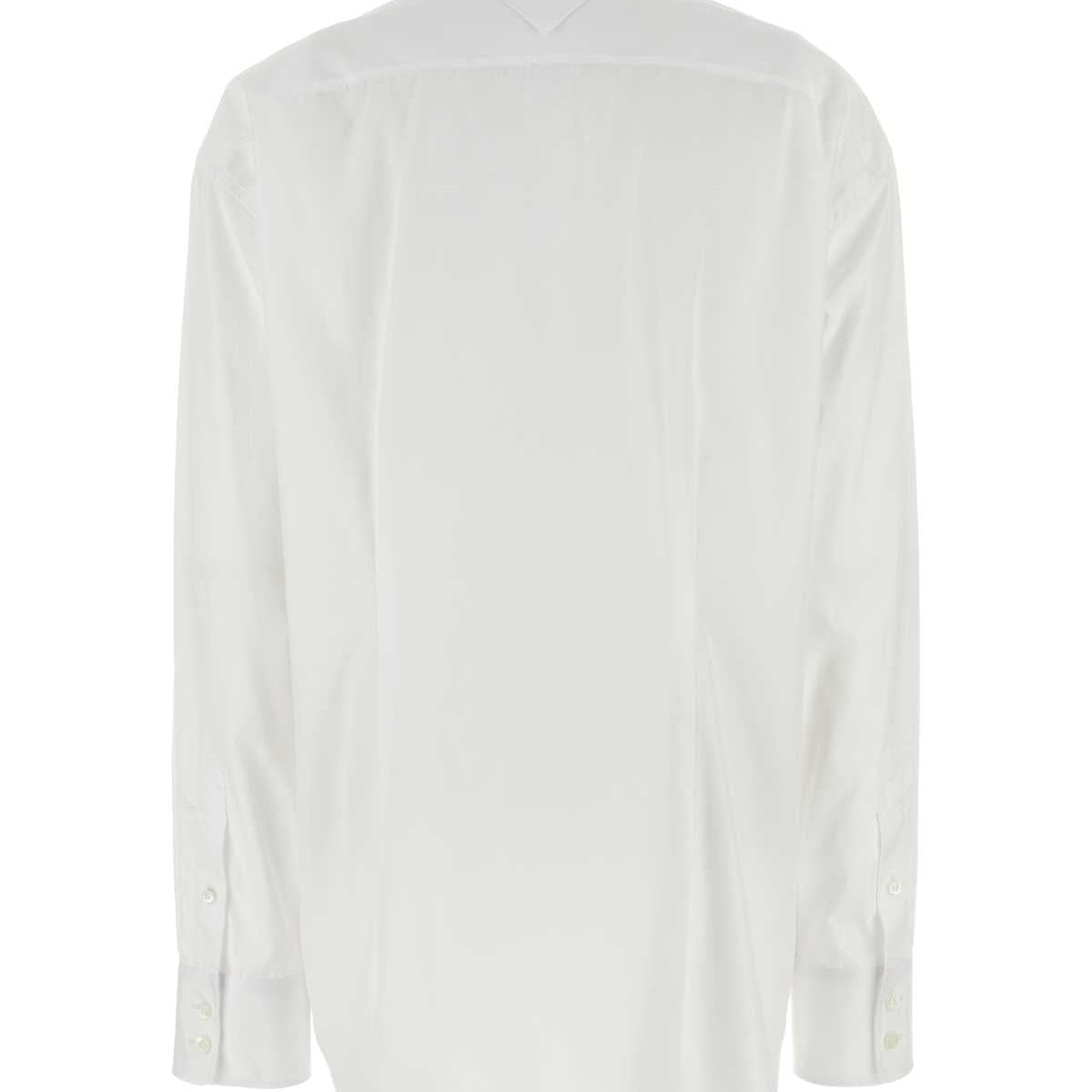 Prada premium shirts detail and craftsmanship close-up