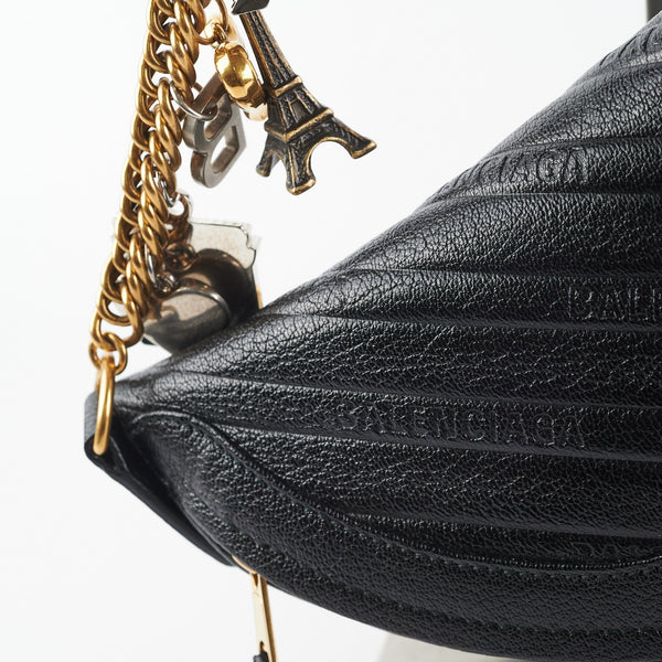 Balenciaga Souvenir Belt Bag Black — Designer Belt Bag