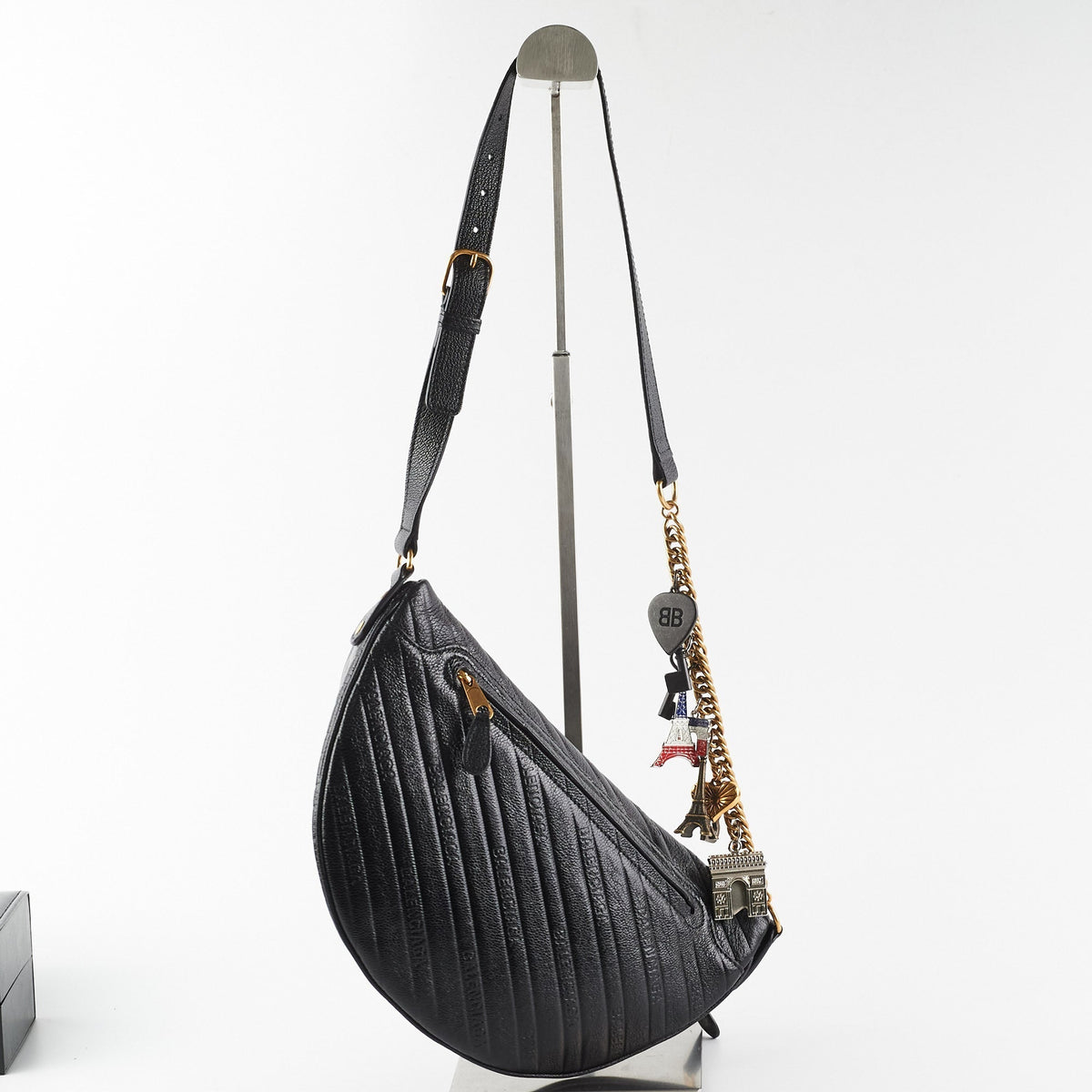 Balenciaga Souvenir Belt Bag Black — Designer Belt Bag