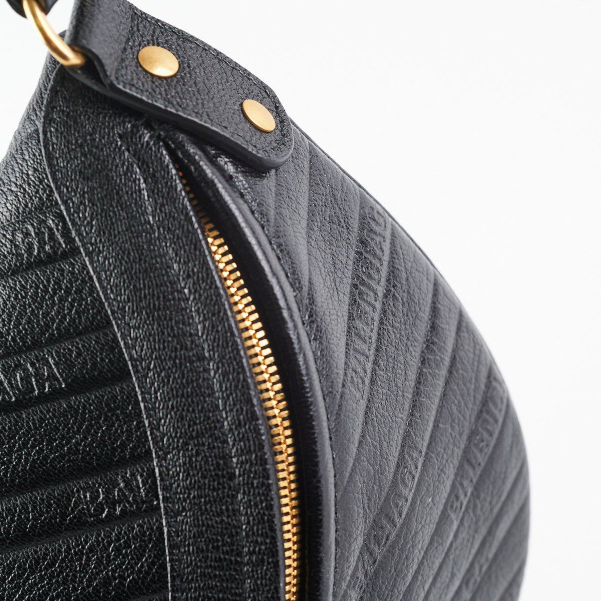 Balenciaga Souvenir Belt Bag Black — Designer Belt Bag