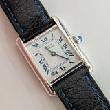 Lifestyle view of Cartier unisex silver watch