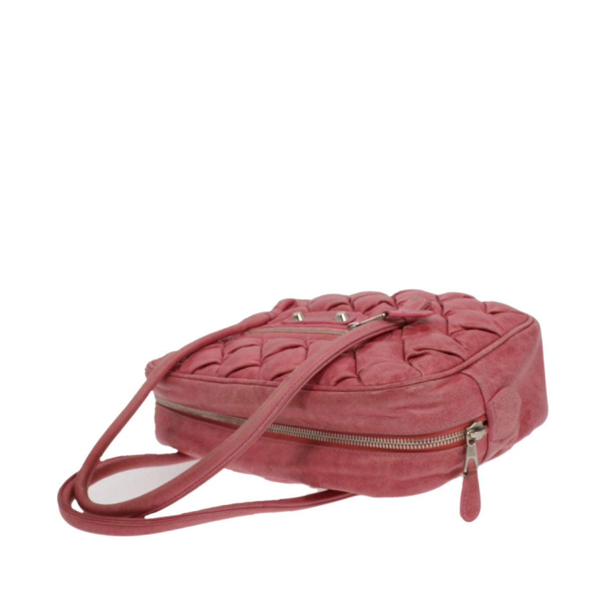 Balenciaga Shoulder Bag in Pink Leather — Designer Shoulder Bag