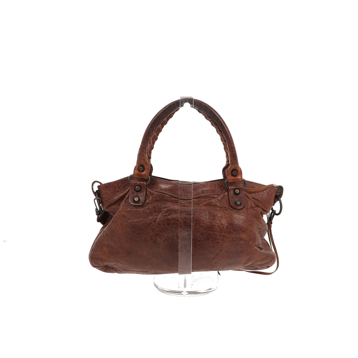 Balenciaga First Handbag in Brown Leather | Designer Luxury Handbag