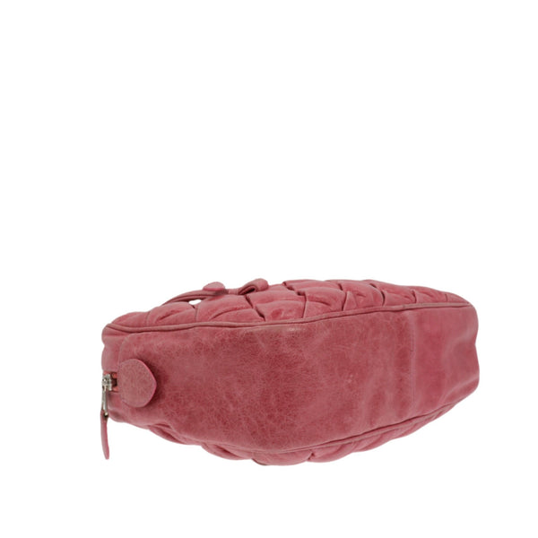 Balenciaga Shoulder Bag in Pink Leather — Designer Shoulder Bag