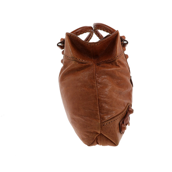 Balenciaga Handbag in Brown Leather | Designer Luxury Handbag