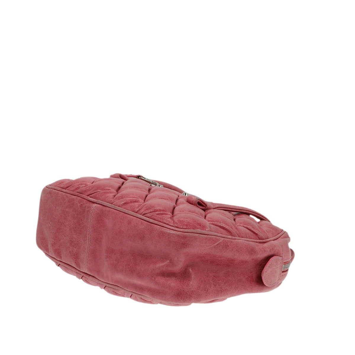 Balenciaga Shoulder Bag in Pink Leather — Designer Shoulder Bag