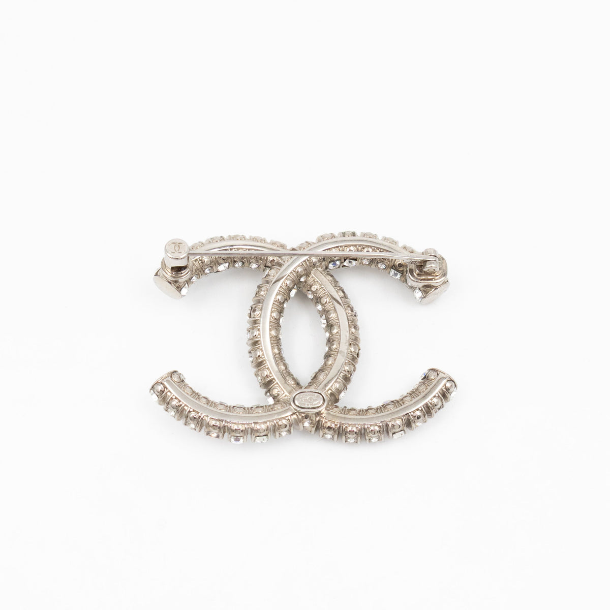 Chanel Jewellery? Chanel Crystal Silver-tone Brooch Elegant Everyday Fine Jewellery