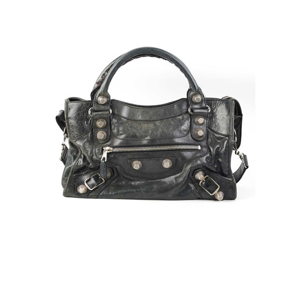 Balenciaga City Bag Black — Designer Leather Handbag