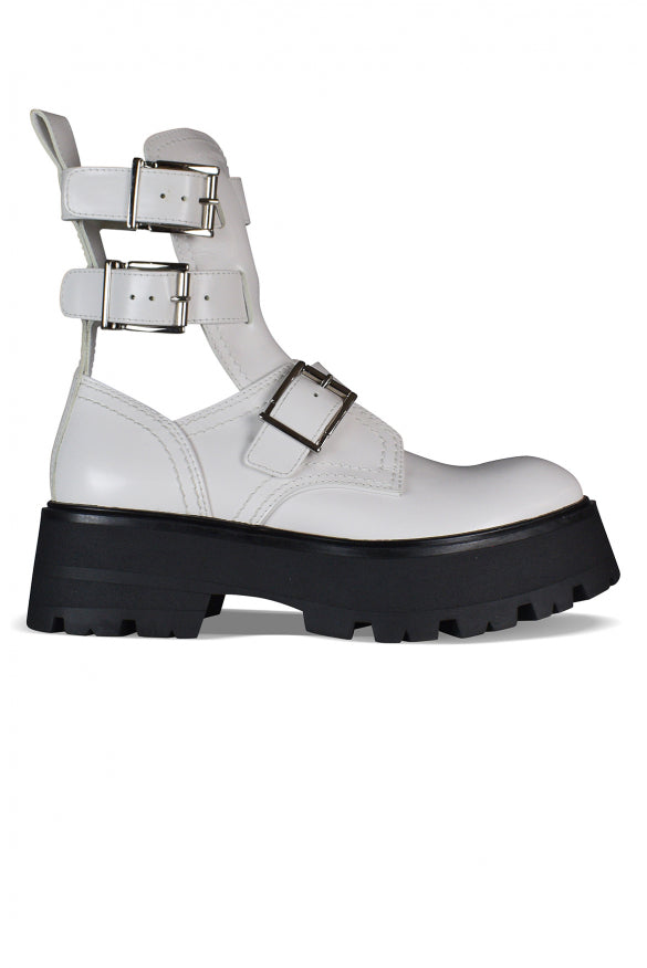 Alexander McQueen boots & booties luxury designer piece front view