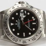 Close-up detail view of Rolex unisex watch