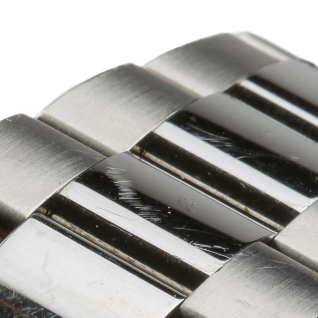 Side view of Rolex unisex watch